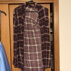 vanity flannel size medium